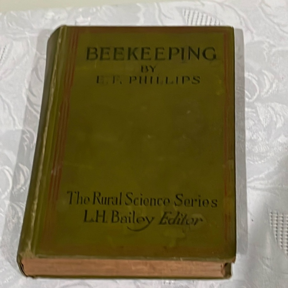 BEEKEEPING by E.F. Phillips Vintage Bee Book 1917